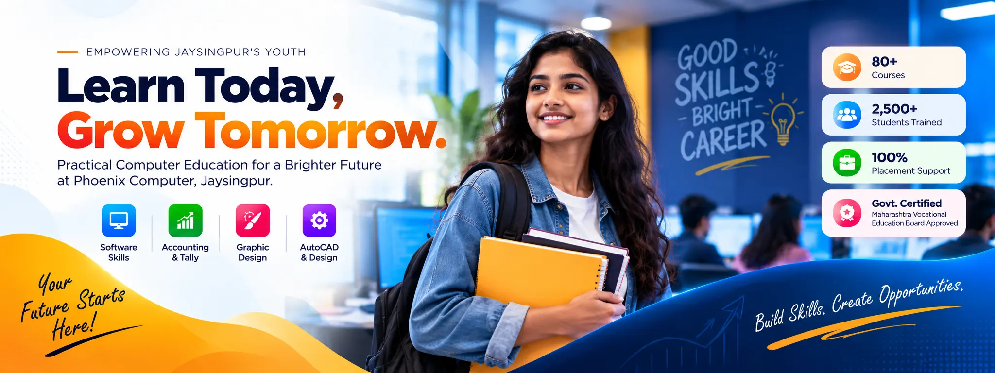 Learn Today, Grow Tomorrow – Software, Tally, Graphic Design, AutoCAD